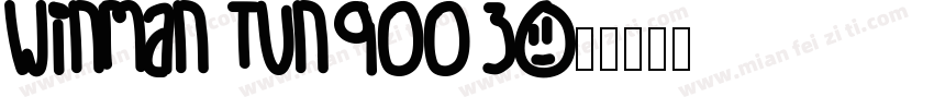 winman tun9003字体转换